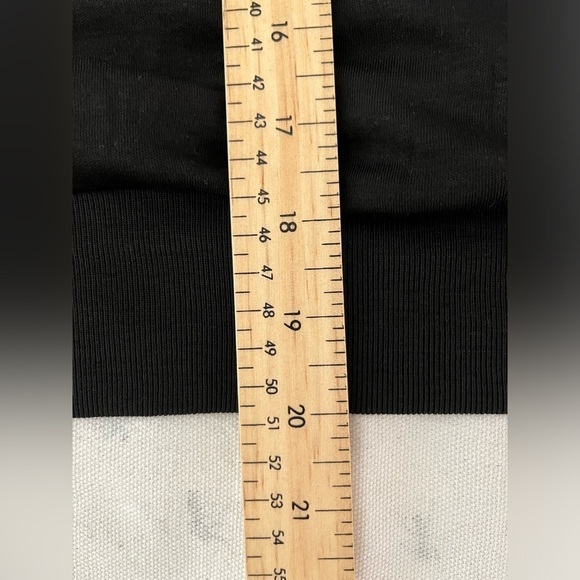 Vintage Michael Carrie Black Cutout Shoulder Blouse with Crystal Details-Medium - Picture 9 of 14